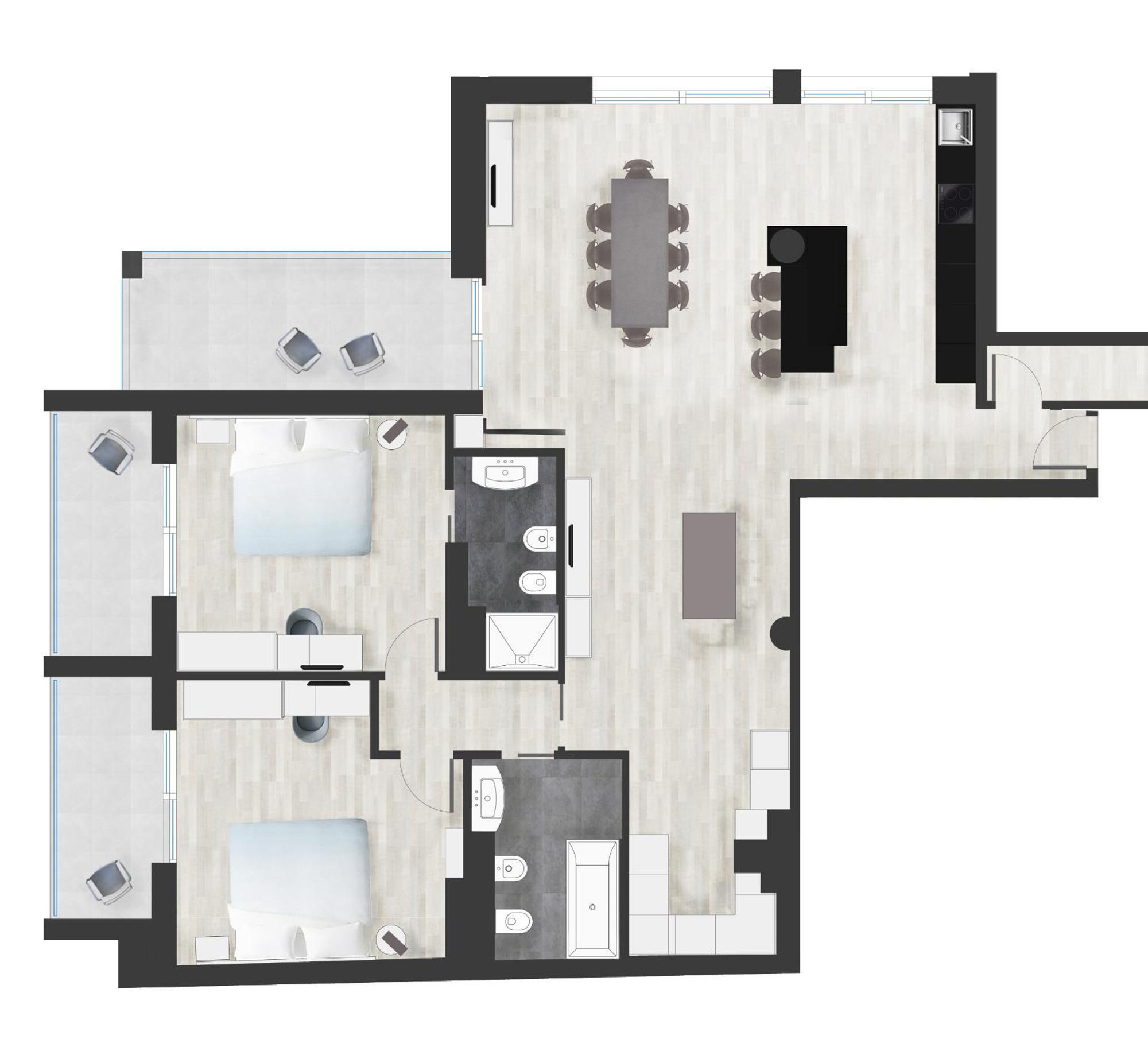 Hesperia Hotel & Residence Lido di Jesolo Rom bilde